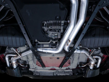 AWE SwitchPath™ Catback Exhaust for Audi C8 RS6/RS7 - Diamond Black Tips - Image 24