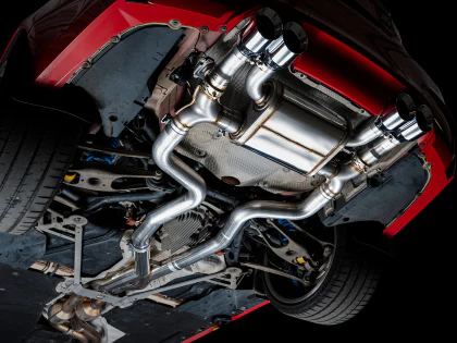 AWE SwitchPath™ Catback Exhaust for BMW F8X M3/M4 - Chrome Silver Tips - Image 7