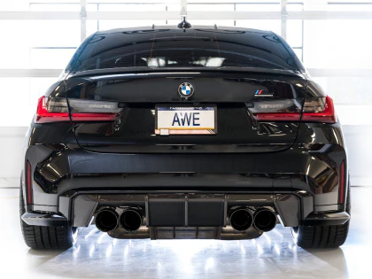 AWE SwitchPath™ Catback Exhaust for BMW G8x M3/M4 - Diamond Black Tips - Image 10