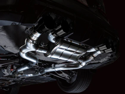 AWE SwitchPath™ Catback Exhaust for BMW G8x M3/M4 - Diamond Black Tips - Image 5