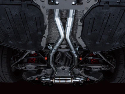 AWE SwitchPath™ Catback Exhaust for BMW G8x M3/M4 - Diamond Black Tips - Image 8