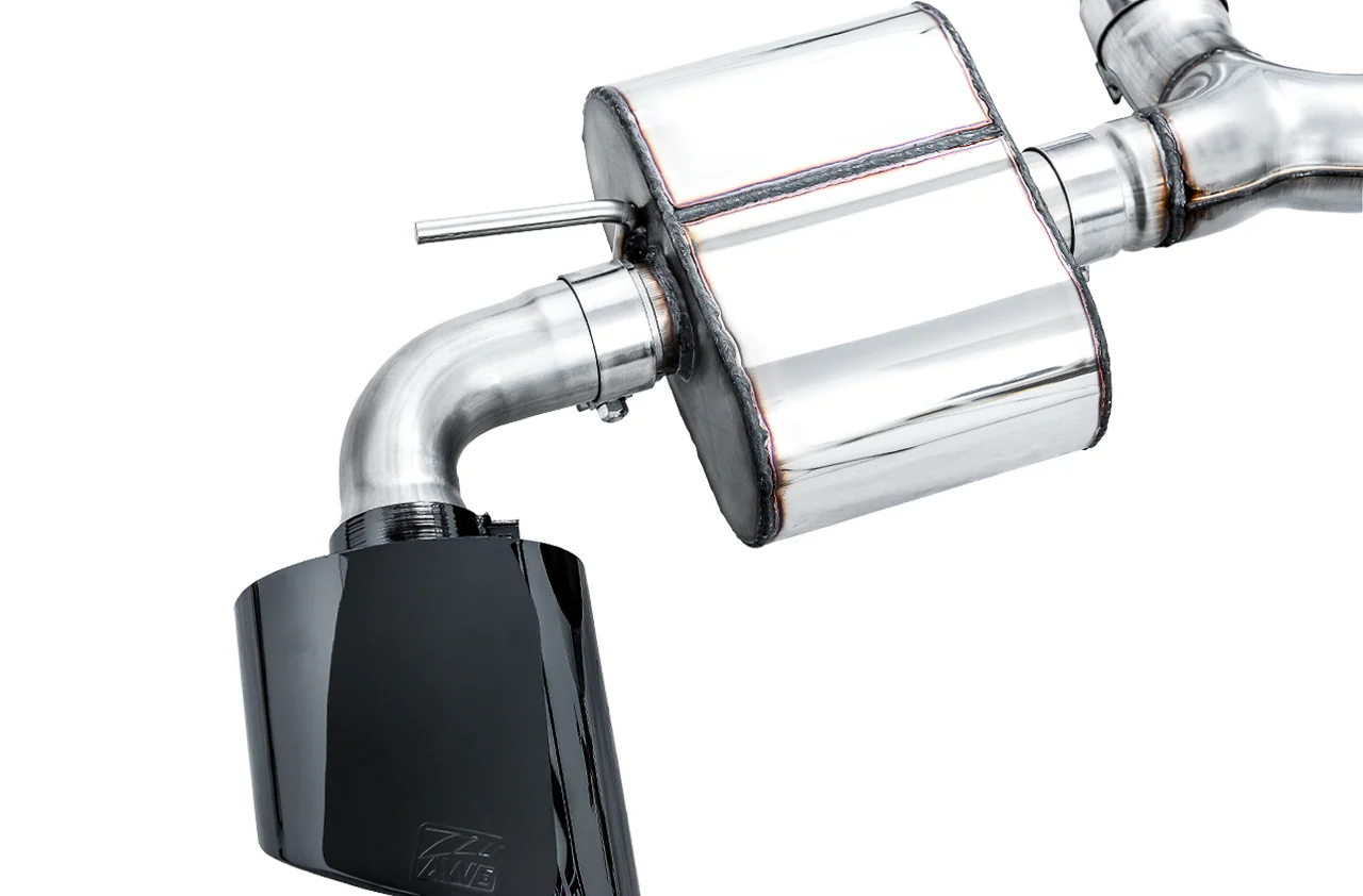 AWE SwitchPath™ Exhaust for Audi 8V RS 3 - Diamond Black RS-style Tips - Image 2