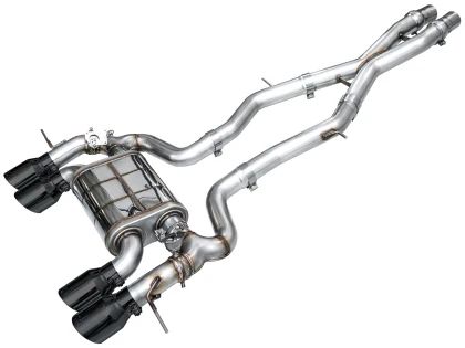 AWE SwitchPath™ Exhaust for BMW G87 M2 - Diamond Black Tips