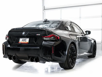 AWE SwitchPath™ Exhaust for BMW G87 M2 - Diamond Black Tips - Image 7