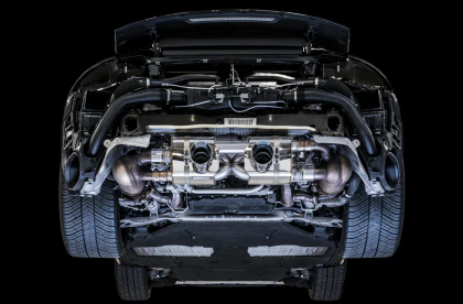 AWE SwitchPath™ Exhaust for Porsche 991.2 Carrera / S (PSE Only) - Chrome Silver Tips - Image 5
