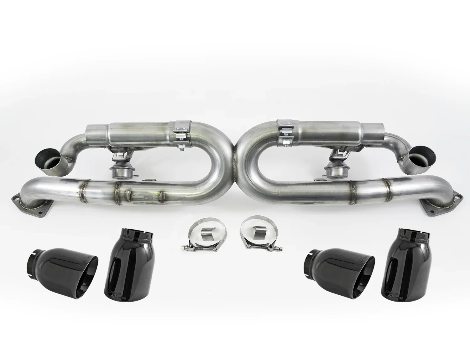 AWE SwitchPath™ Exhaust for Porsche 991.1 (PSE Only) - Diamond Black Tips