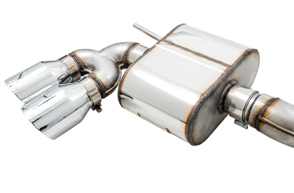 AWE SwitchPath™ Exhaust for VW MK7.5 Golf R - Chrome Silver Tips - Image 3