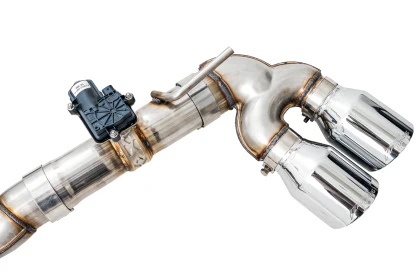 AWE SwitchPath™ Exhaust for VW MK7 Golf R - Chrome Silver Tips - Image 2