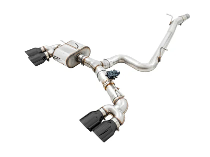 AWE SwitchPath™ Exhaust for VW MK7 Golf R - Diamond Black Tips