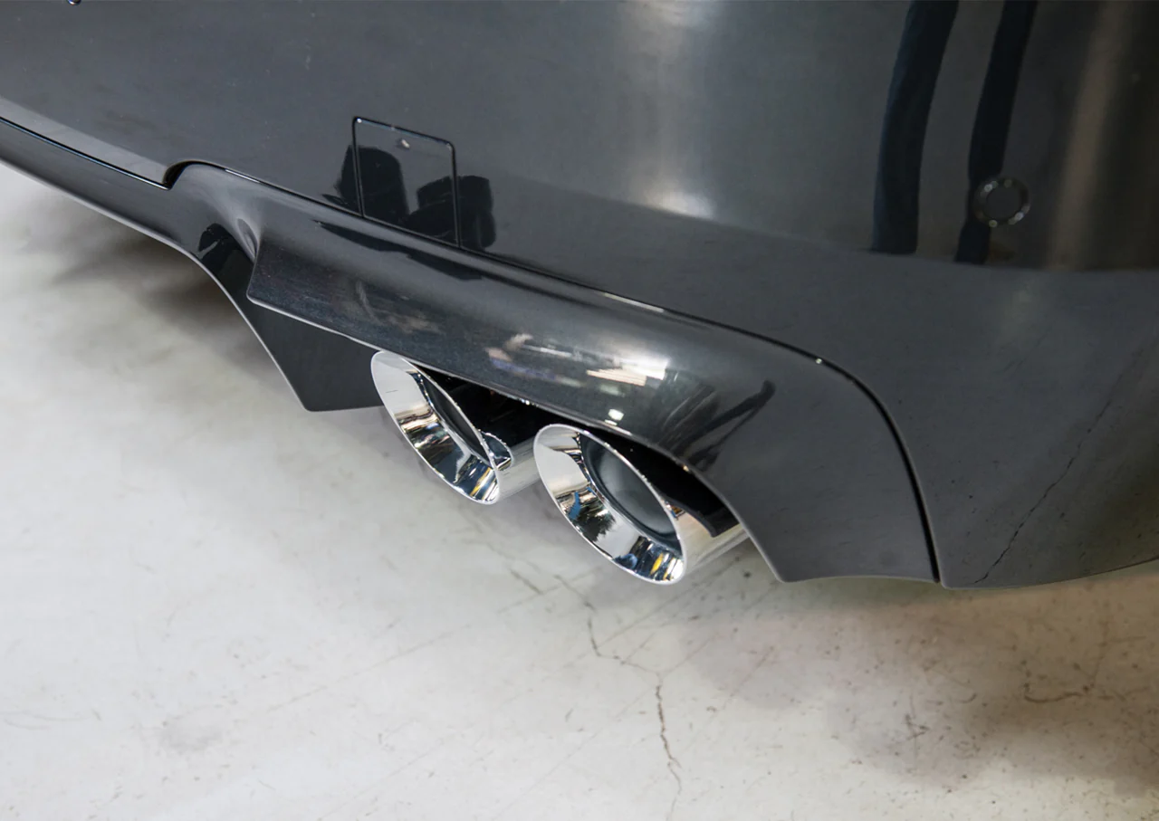 AWE Touring Edition Axle Back Exhaust for BMW F10 M5, Chrome Silver Tips - Image 3