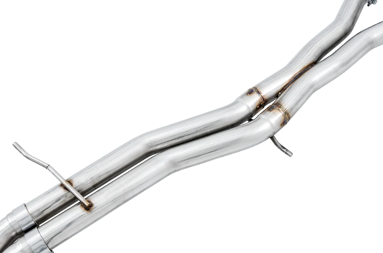 AWE Touring Edition Exhaust for Audi B9 S5 Coupe - Diamond Black 102mm Tips - Image 2