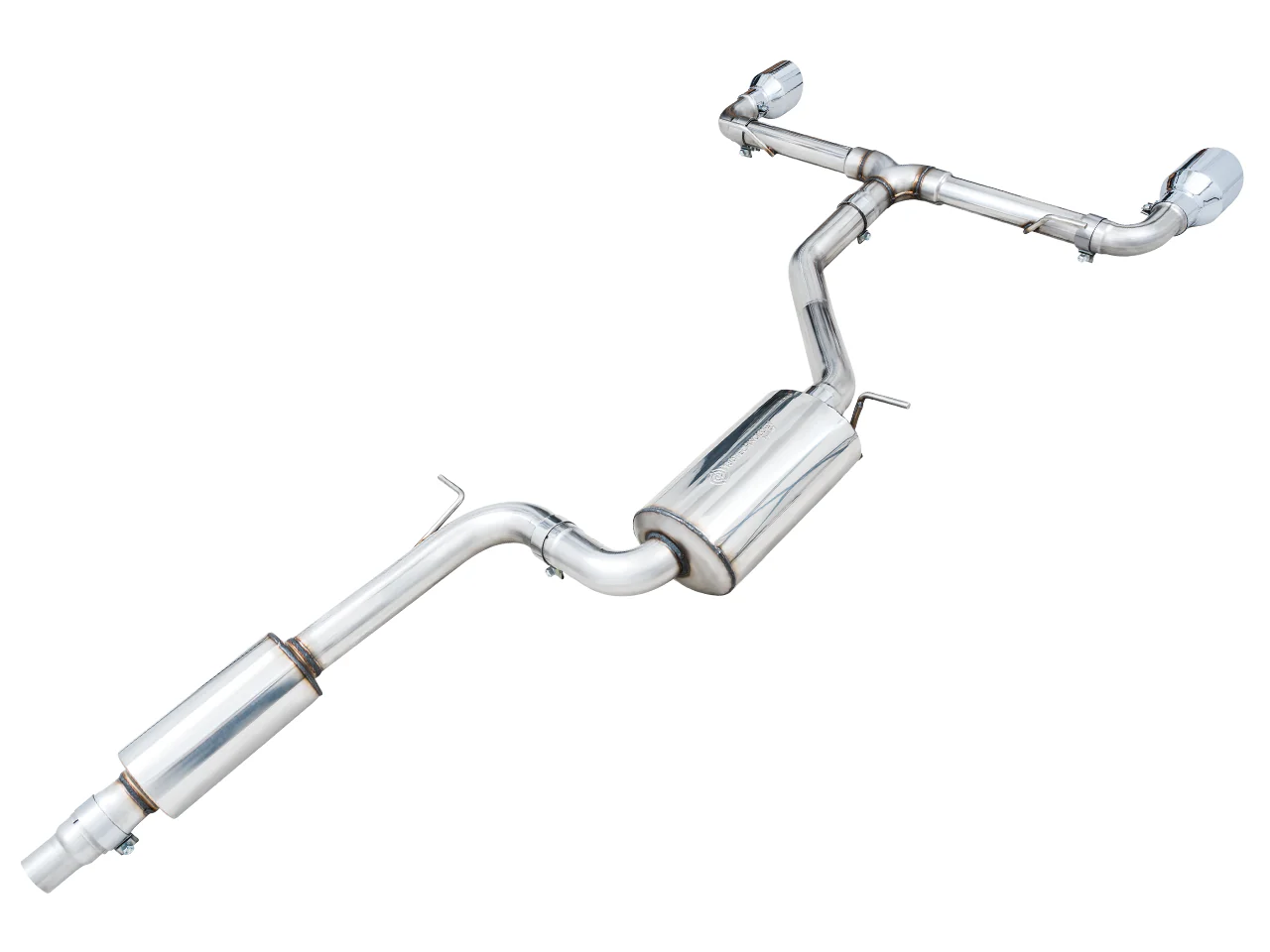 AWE Touring Edition Exhaust for VW MK8 GTI - Chrome Silver Tips - Image 13