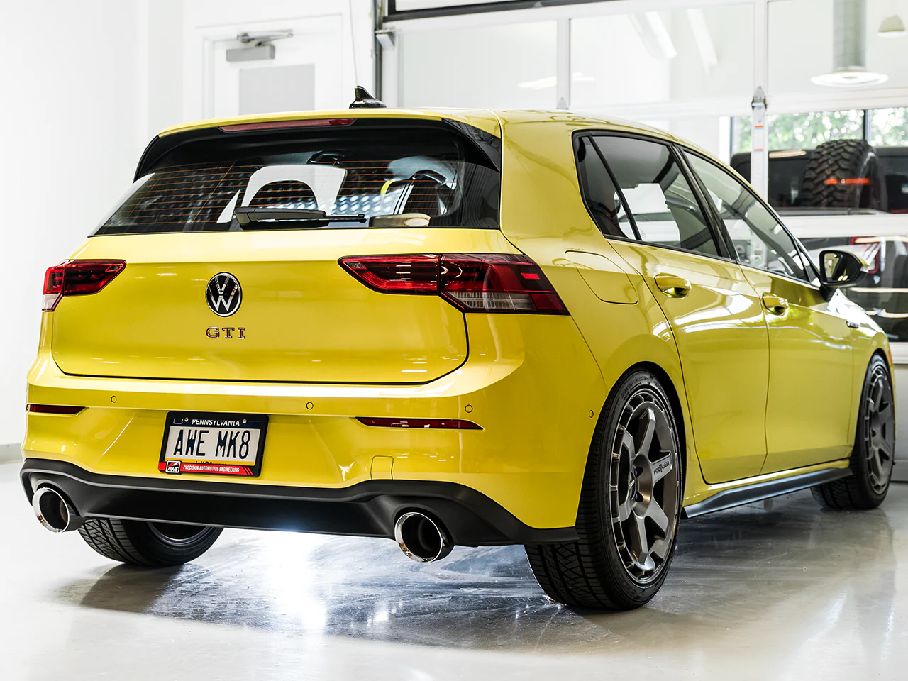 AWE Touring Edition Exhaust for VW MK8 GTI - Chrome Silver Tips - Image 21