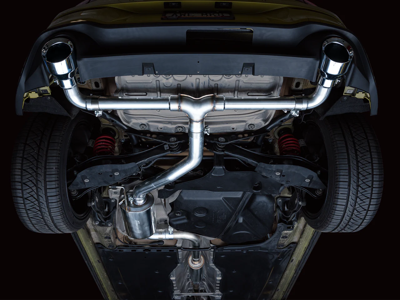 AWE Touring Edition Exhaust for VW MK8 GTI - Chrome Silver Tips - Image 8