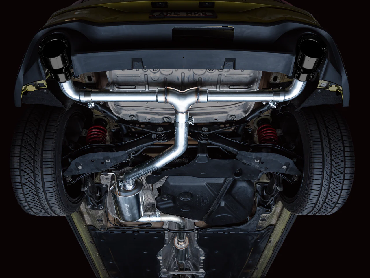 AWE Touring Edition Exhaust for VW MK8 GTI - Diamond Black Tips - Image 8