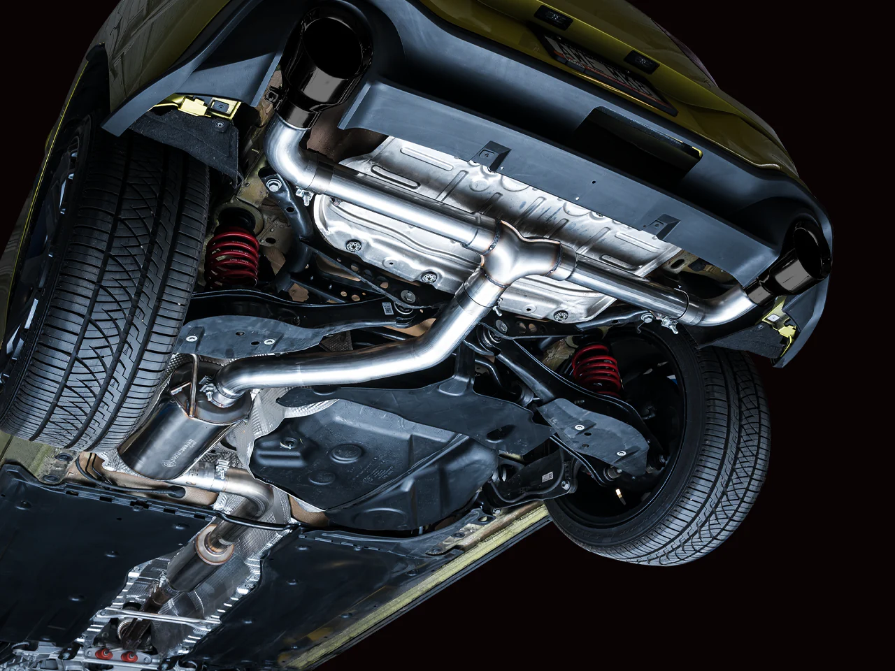 AWE Touring Edition Exhaust for VW MK8 GTI - Diamond Black Tips - Image 9