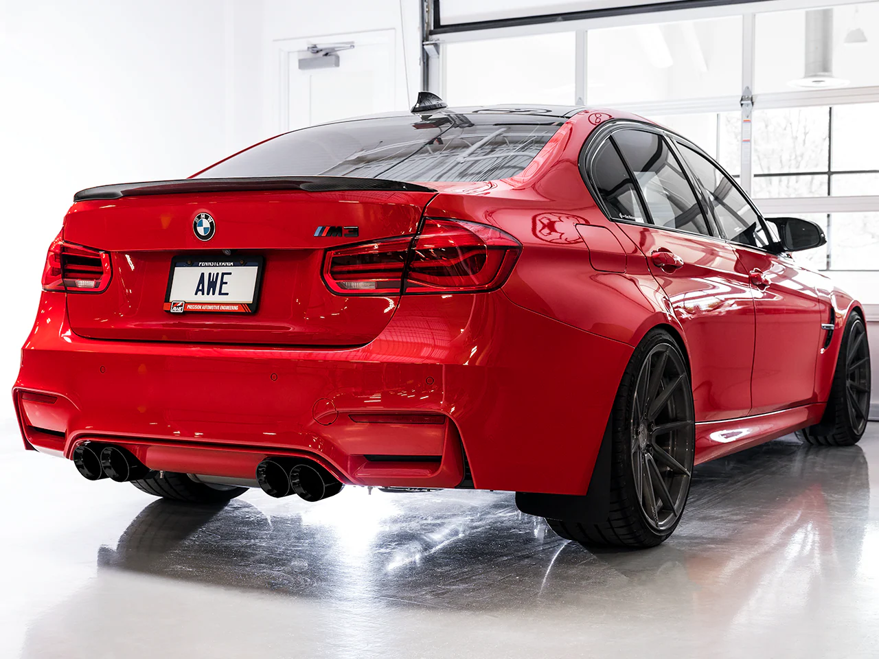 AWE Track Edition Catback Exhaust for BMW F8X M3/M4 - Diamond Black - Image 5
