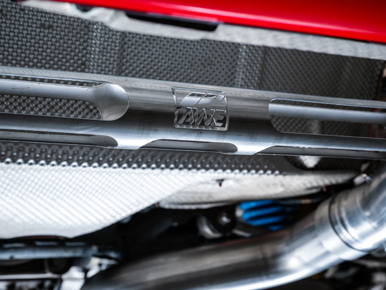 AWE Track Edition Catback Exhaust for BMW F8X M3/M4 - Diamond Black - Image 8