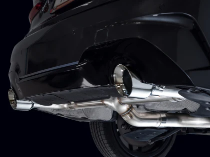 AWE Track Edition Catback Exhaust for BMW G2X 330i/430i - Chrome Silver - Image 2