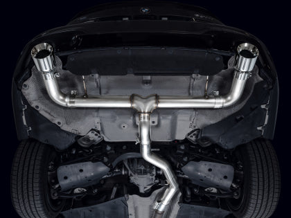 AWE Track Edition Catback Exhaust for BMW G2X 330i/430i - Chrome Silver - Image 8