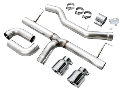 AWE Track Edition Catback Exhaust for BMW G2X 330i/430i - Chrome Silver - Image 9