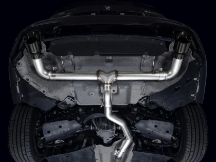 AWE Track Edition Catback Exhaust for BMW G2X 330i/430i - Diamond Black