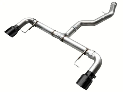 AWE Track Edition Catback Exhaust for BMW G2X 330i/430i - Diamond Black - Image 3