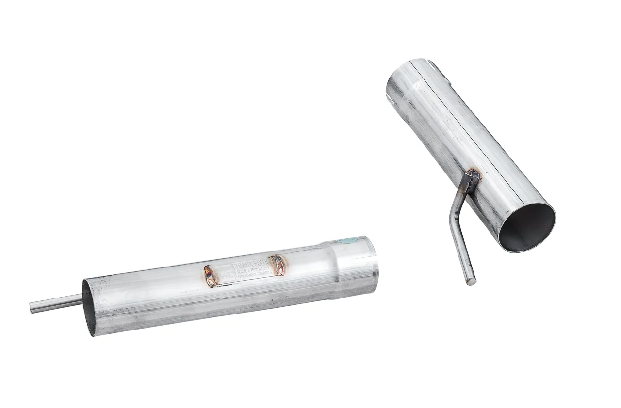 AWE Track Edition Exhaust for Audi 8V RS 3 - Diamond Black RS-style Tips - Image 3