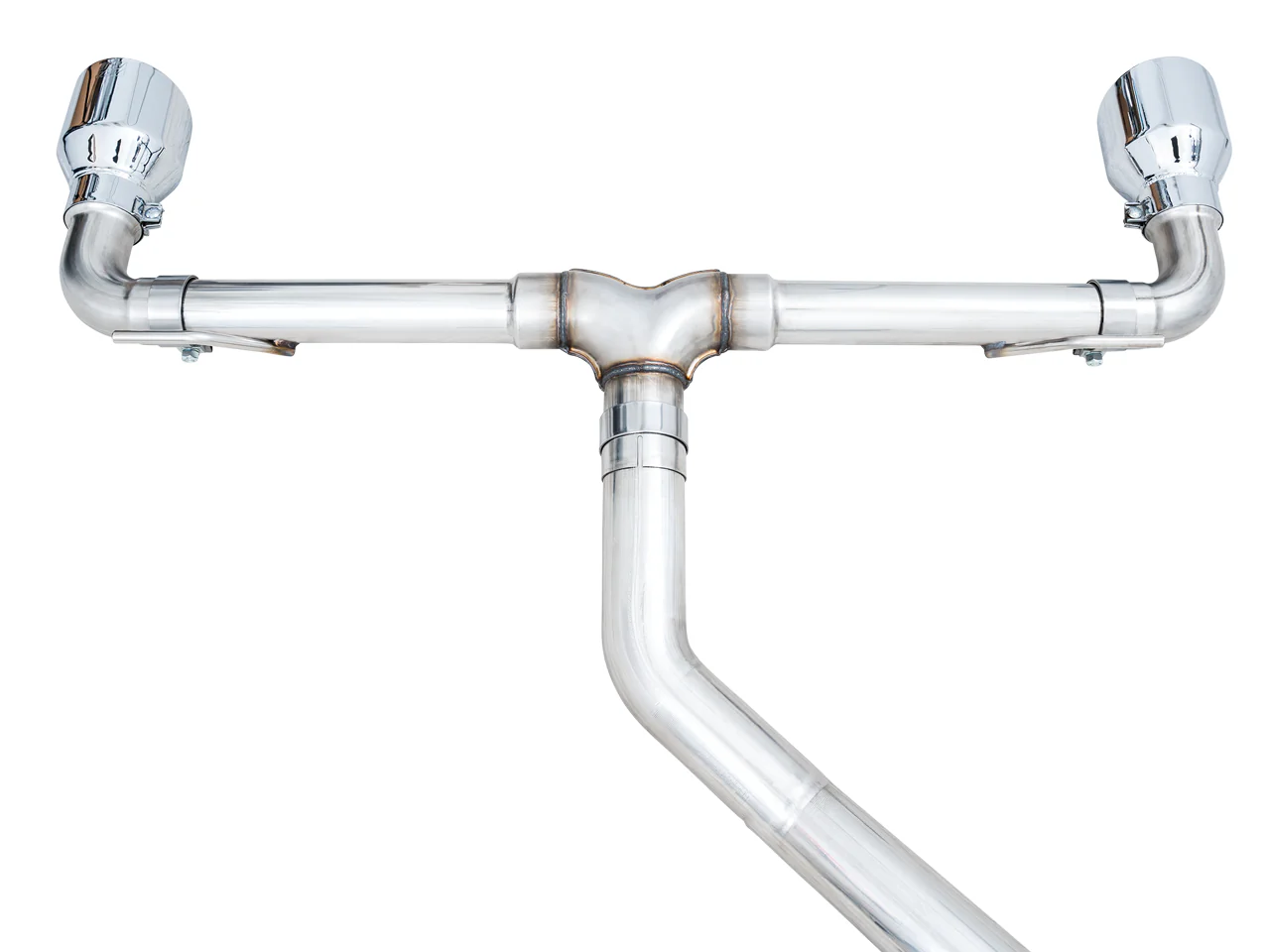 AWE Track Edition Exhaust for VW MK8 GTI - Chrome Silver Tips - Image 4