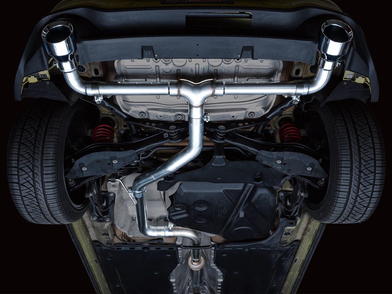 AWE Track Edition Exhaust for VW MK8 GTI - Chrome Silver Tips - Image 7