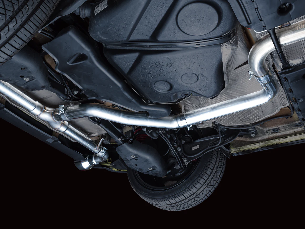 AWE Track Edition Exhaust for VW MK8 GTI - Chrome Silver Tips - Image 9