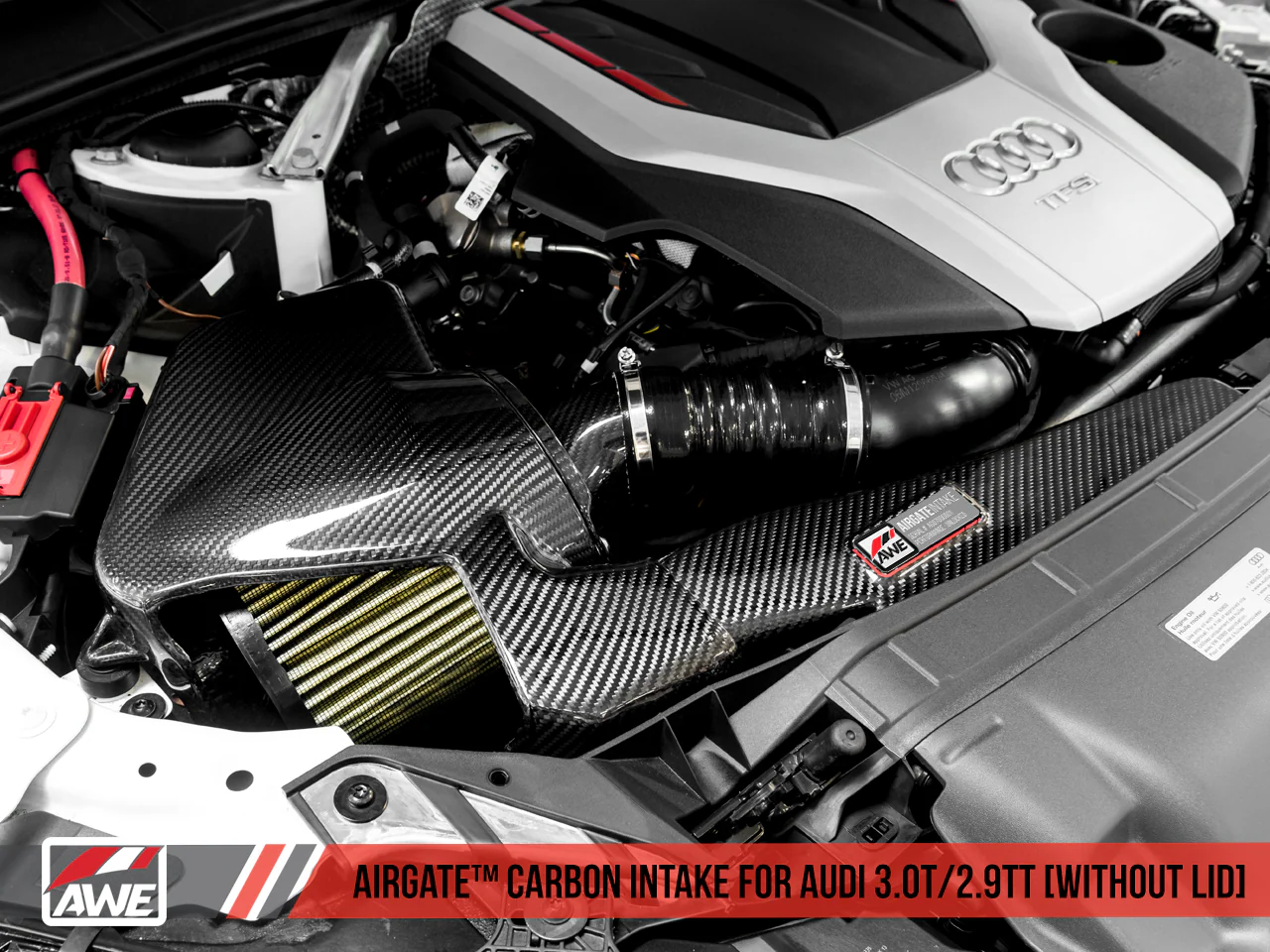 AWE Tuning Carbon Fiber AirGate Intake for B9 S4/S5/RS4/RS5 - Image 3
