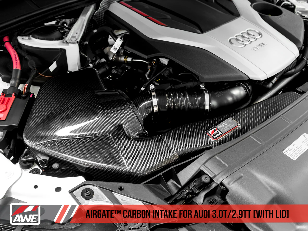 AWE Tuning Carbon Fiber AirGate Intake for B9 S4/S5/RS4/RS5 - Image 4