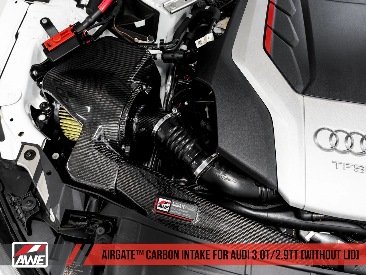 AWE Tuning Carbon Fiber AirGate Intake for B9 S4/S5/RS4/RS5 - Image 5