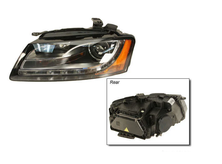 B8 A5 Driver's Side Headlight- Non Adaptive
