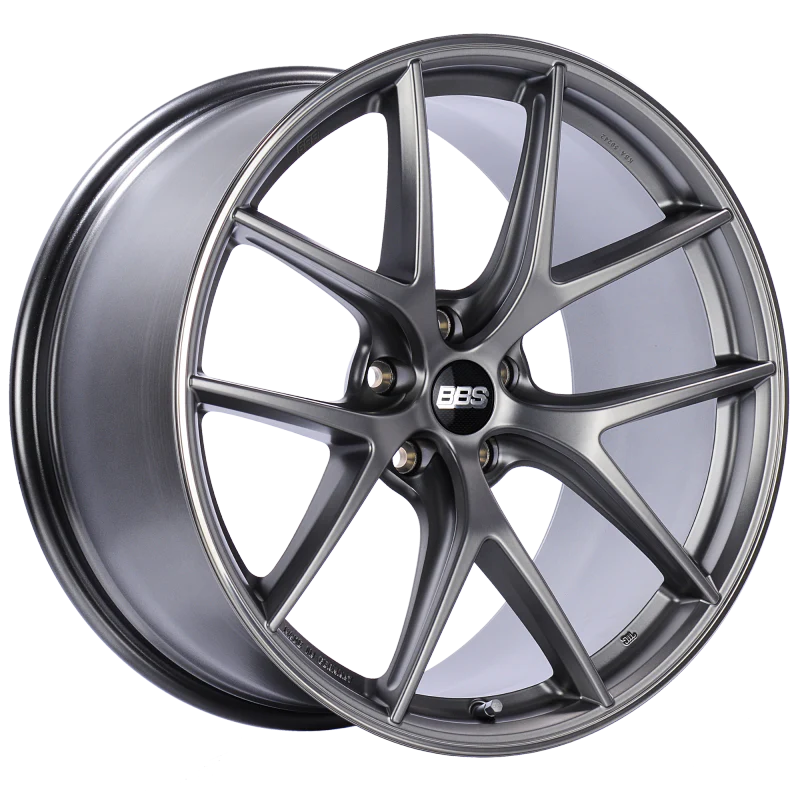 BBS CI-R 20x10.5 5x112 ET35 Platinum Silver Polished Rim Protector Wheel -82mm PFS/Clip Required