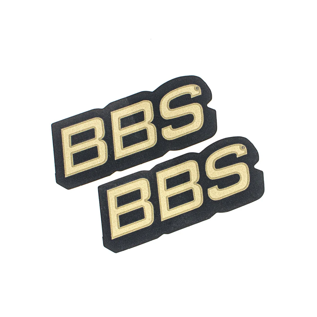 BBS Lip Decals - Black / Gold - Set of 12 - Image 2