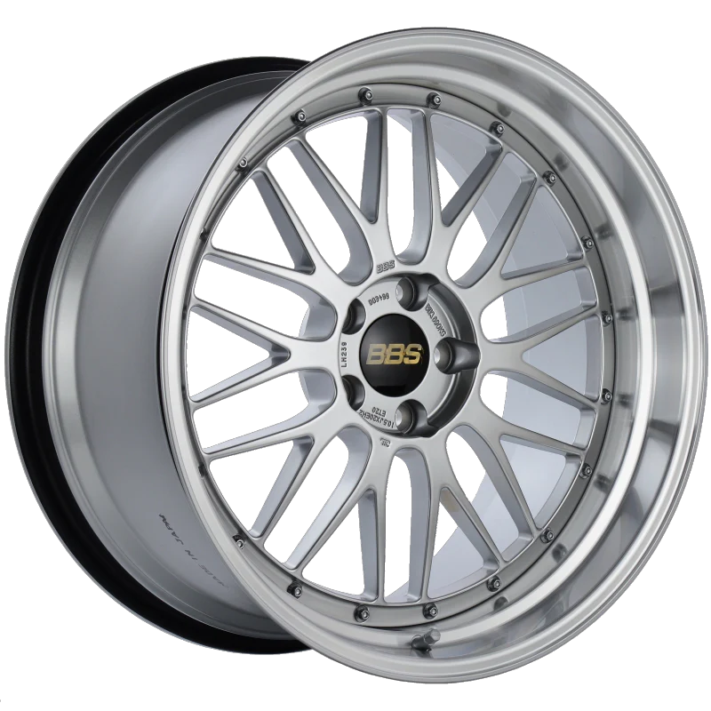 BBS LM 20x10.5 5x114.3 ET20 CB66 Diamond Silver Center Diamond Cut Lip Wheel
