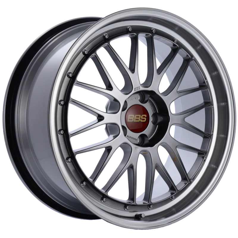 BBS LM 20x9.5 5x114.3 ET40 CB66 Diamond Black Center Diamond Cut Lip Wheel