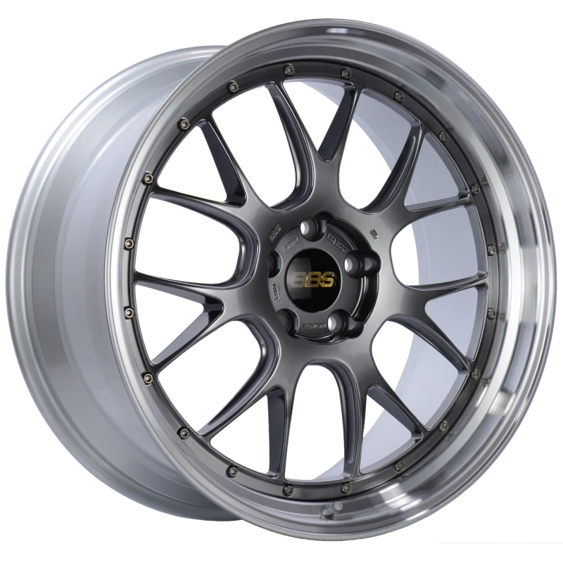 BBS LM-R 21x10 5x120 ET35 Diamond Black Center Diamond Cut Lip Wheel -82mm PFS/Clip Required