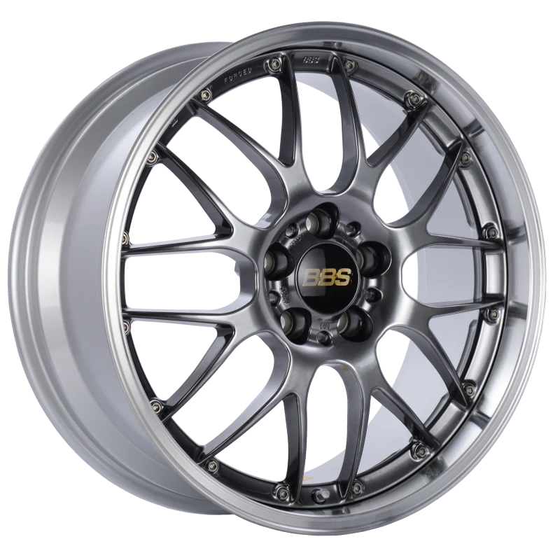 BBS RS-GT 18x8 5x130 ET50 CB71.6 Diamond Black Center Diamond Cut Lip Wheel