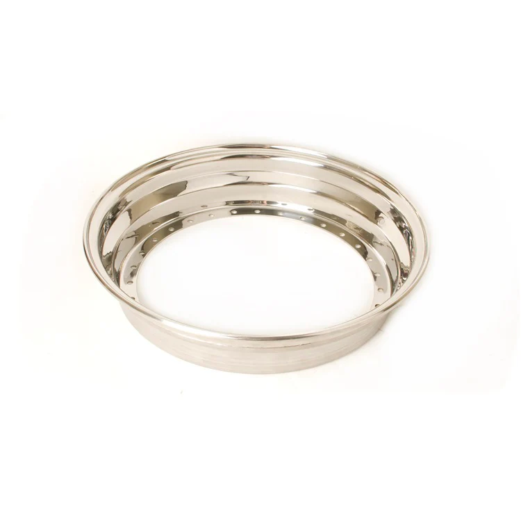 BBS RS/RM Replacement Wheel Lip - STAINLESS STEEL (15"x3.5")