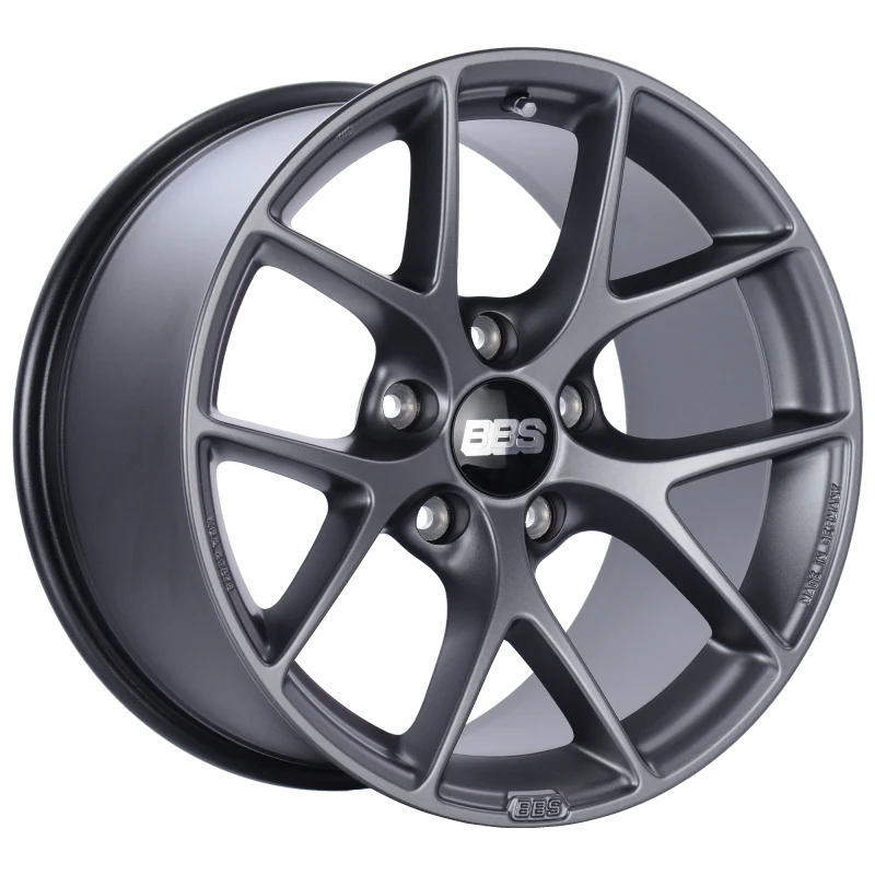 BBS SR 18x10 5x130 ET41 CB71.6 Satin Grey Wheel