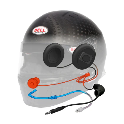Bell HP6 RD-4C/ES Carbon FIA8860-2018 (HANS) - XS (Size 56) - Image 2