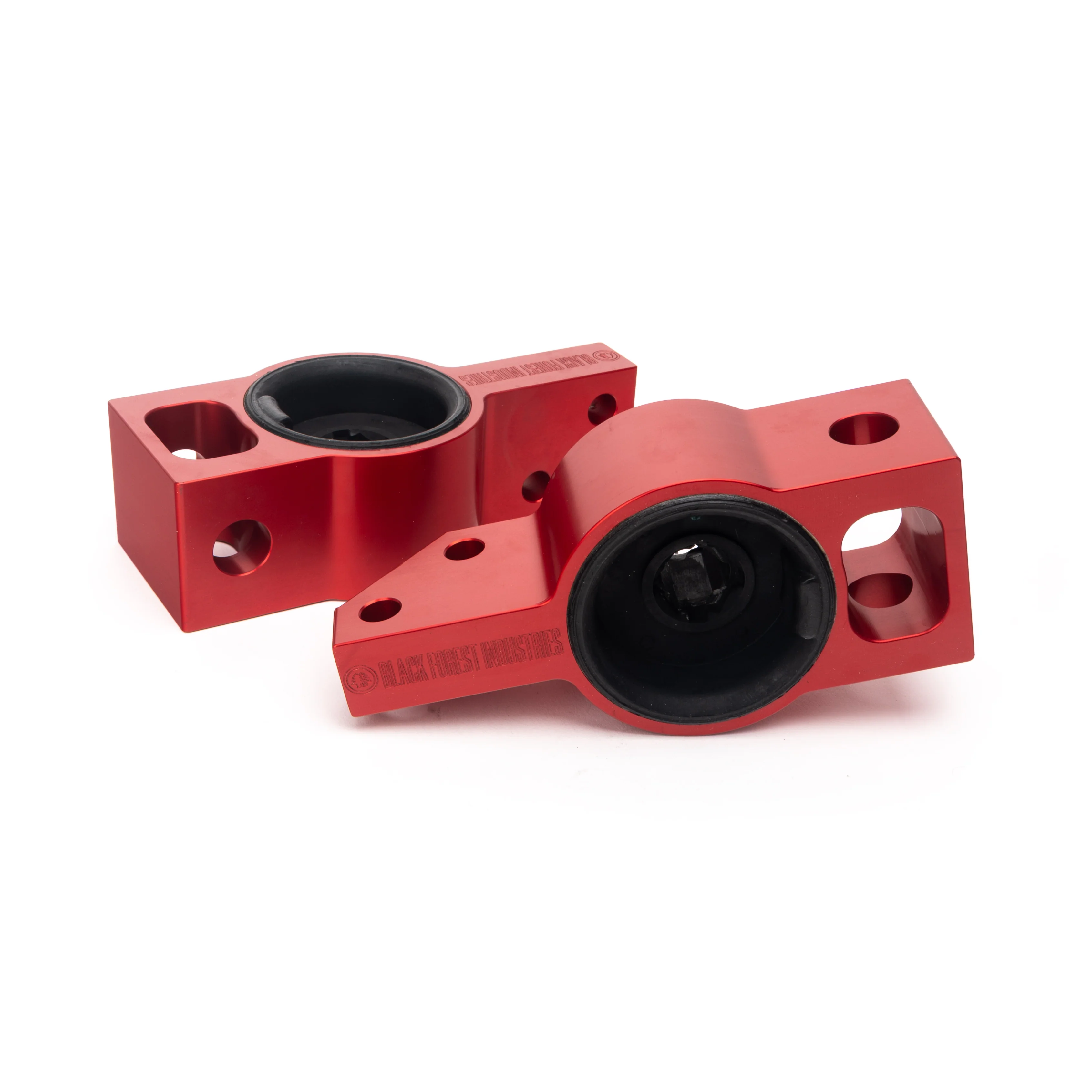 BFI B6 Passat / 5N Tiguan Caster+ Rear Control Arm Brackets w/ TTRS Solid Rubber Bushings