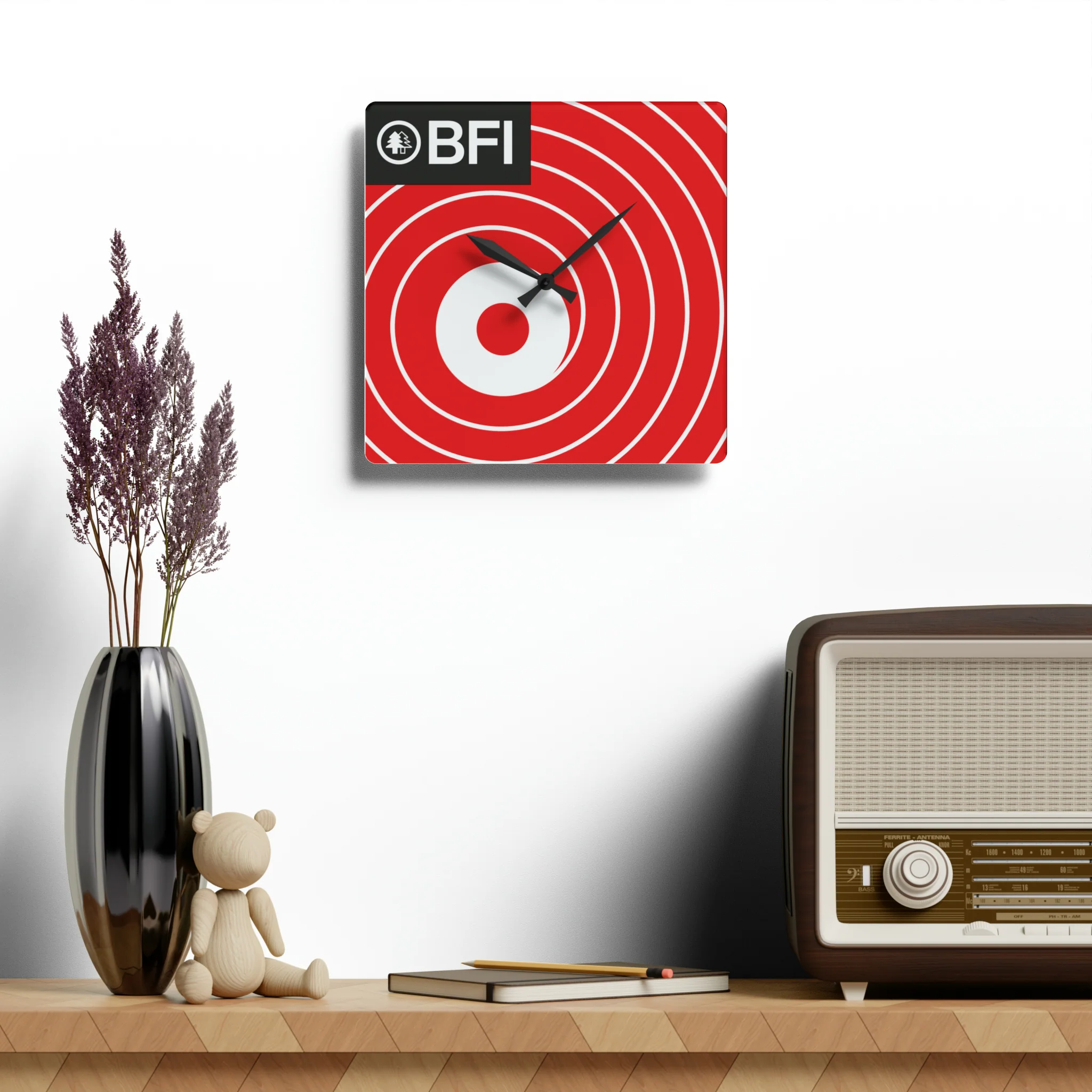 BFI BASF Wall Clock
