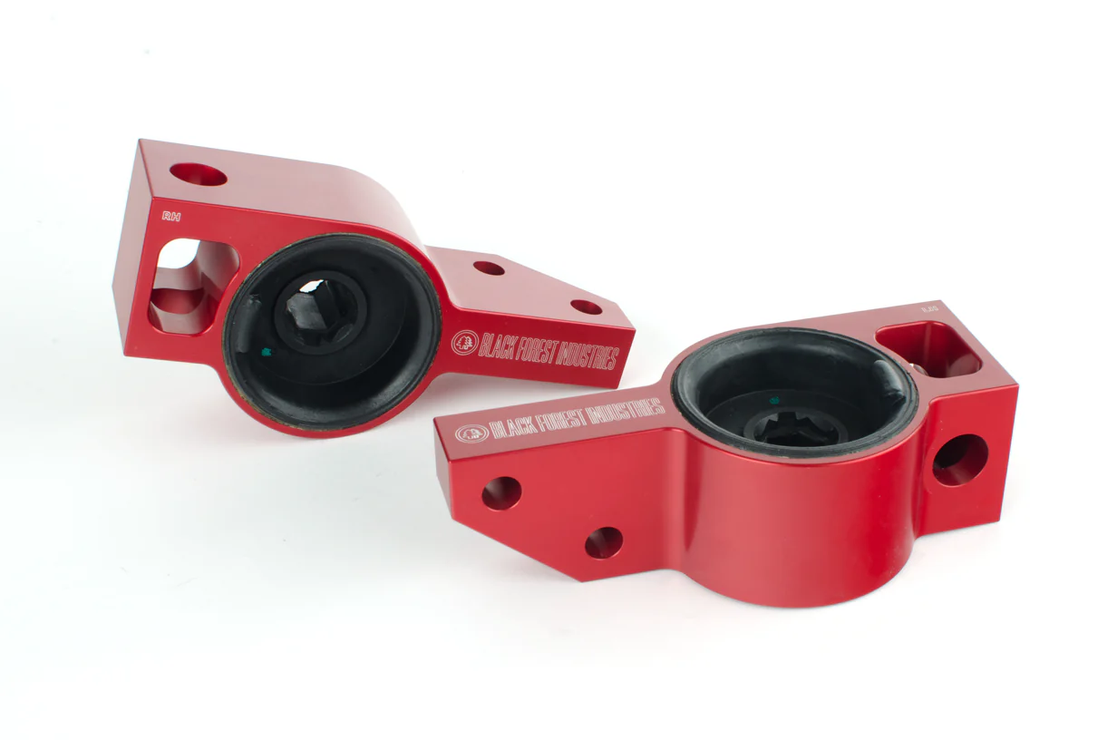 BFI MK5 / MK6 Caster+ Rear Control Arm Brackets, TTRS Bushings and Aluminum Lower Control Arms - Image 7