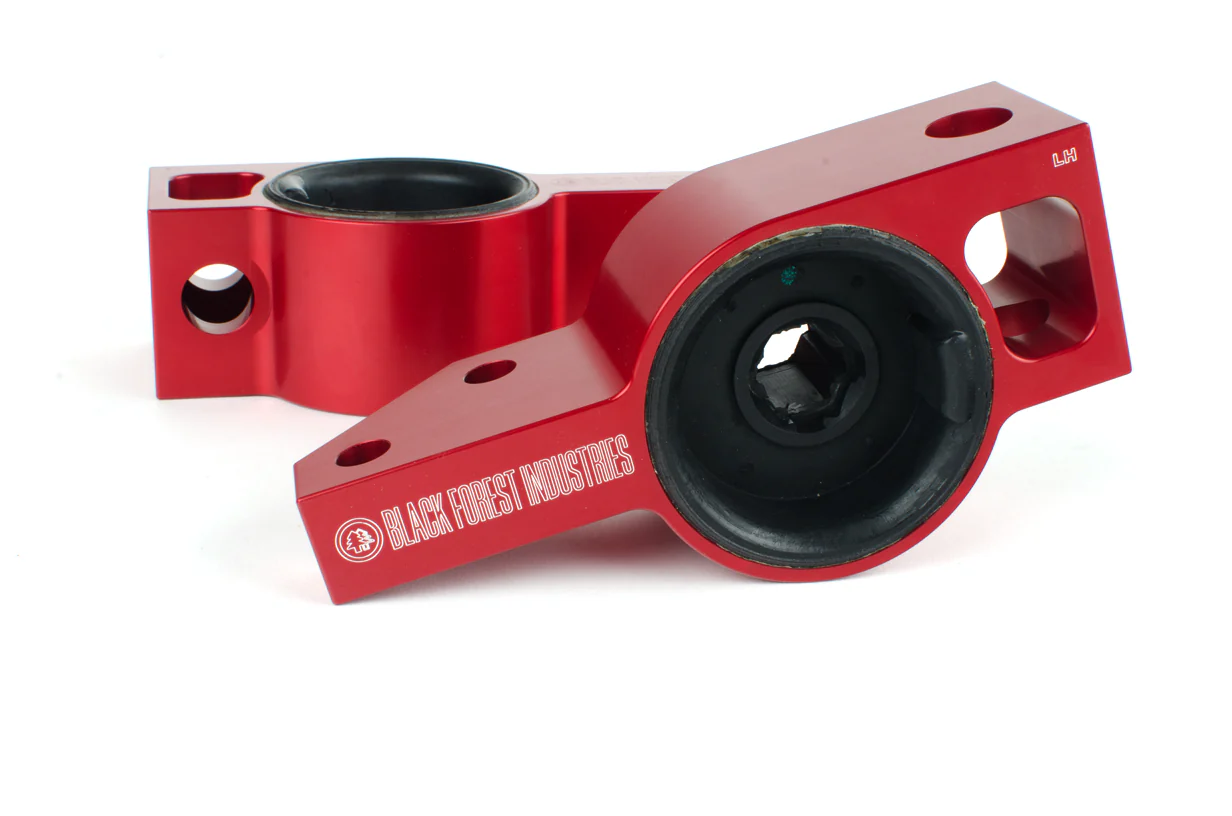 BFI MK5 / MK6 Caster+Rear Control Arm Brackets w/ TTRS Solid Rubber Bushings - Image 6