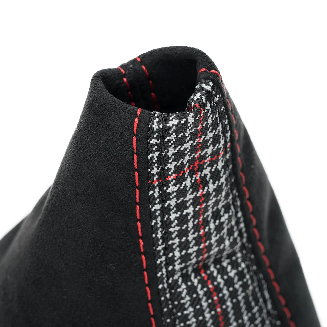 BFI MK8 GTI Manual Shift Boot - Tartan Plaid Inlay - Image 3