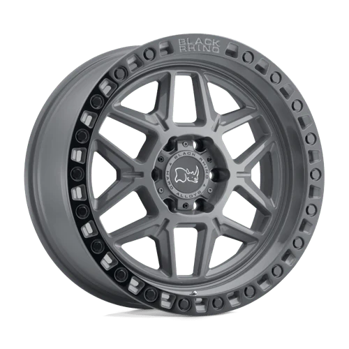 Black Rhino KELSO 20X9 5X120 ET0 BATTLESHIP GRAY W/ BLACK RING